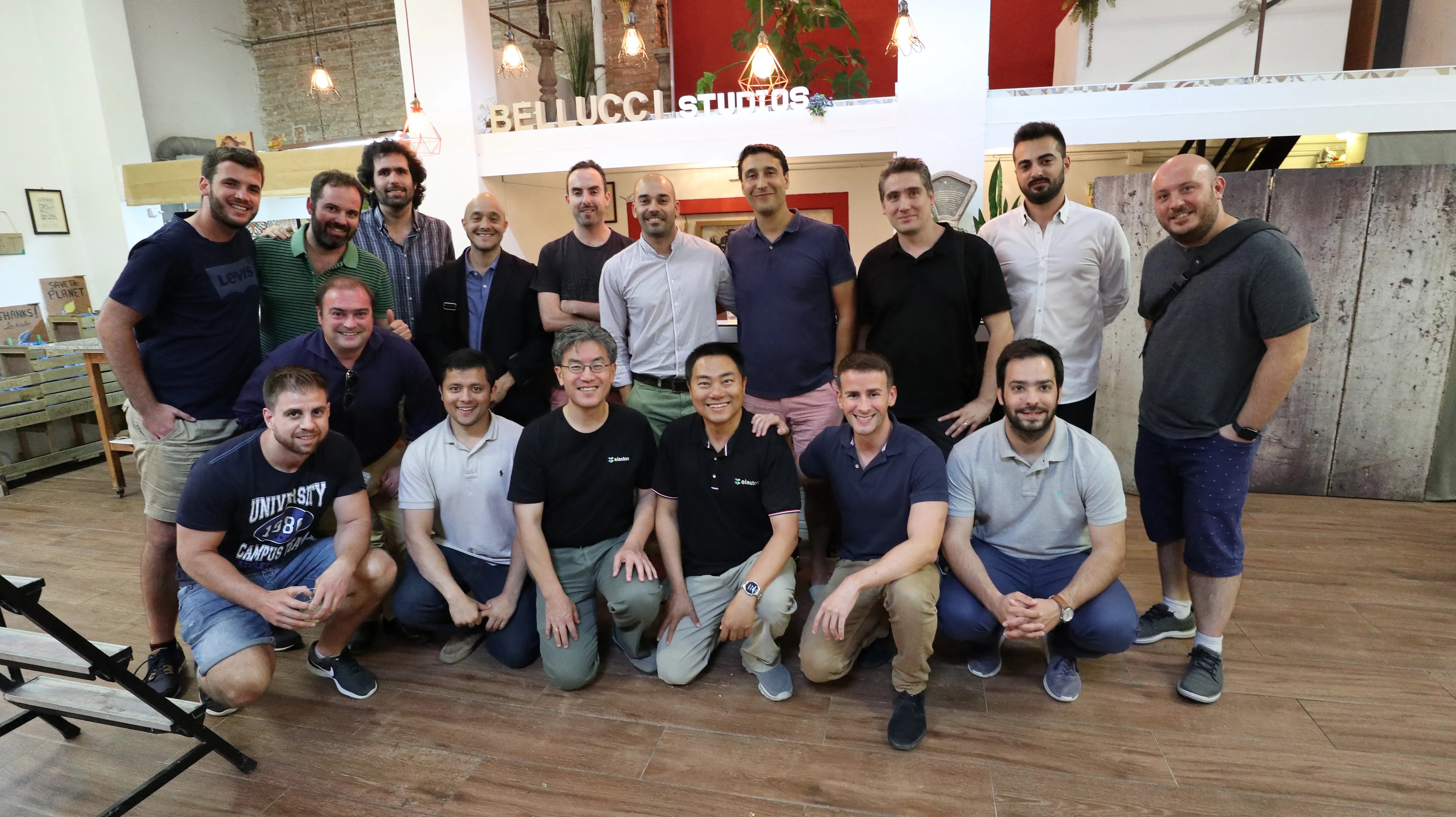 Rong Chen and Kevin Zhang hosted a meetup in Barcelona